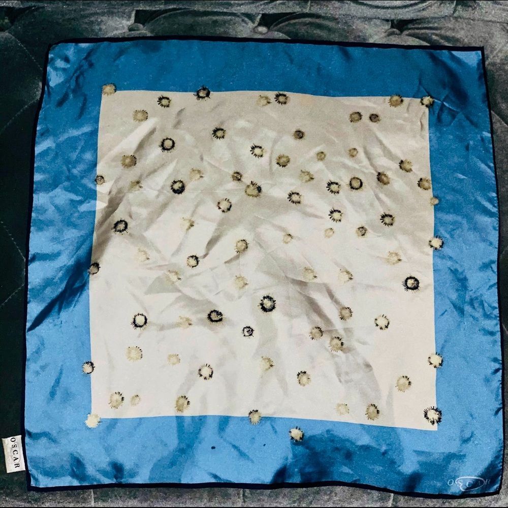 Oscar De La Renta Silk Scarf